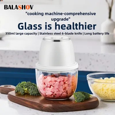 350ml USB Electric Mini Food Chopper & Garlic Masher