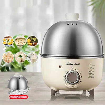 360W Electric Egg Boiler & Steamer with Timer